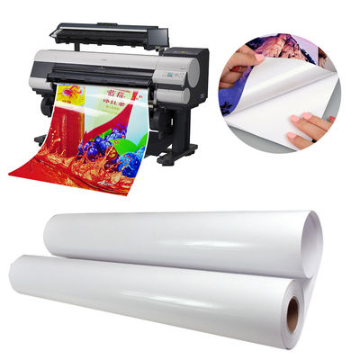 ইঙ্কজেট 115gsm ওয়াটারপ্রুফ কাস্ট লেপযুক্ত গ্লসি ফটো পেপার লেবেল স্টিকার জন্য