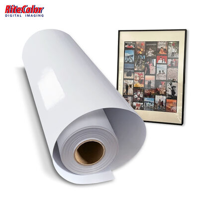 240gsm RC চকচকে ইকো-দ্রাবক ইঙ্কজেট ফটো পেপার রোল বড় ফরম্যাট মুদ্রণের জন্য